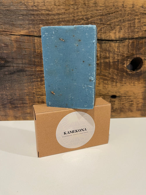 Blueberry Oatmeal Cold-Process Soap