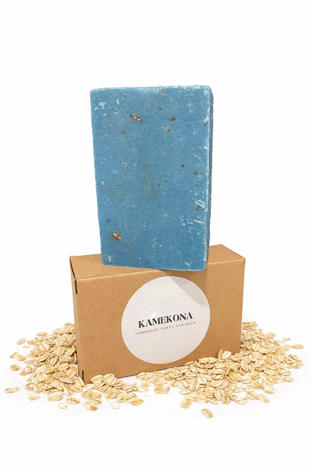Blueberry Oatmeal Cold-Process Soap
